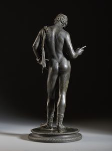BRONZISTA ITALIANO DEL XIX-XX SECOLO : Narciso  - Asta Asta 395 | ARTE ANTICA E DEL XIX SECOLO Online - Associazione Nazionale - Case d'Asta italiane