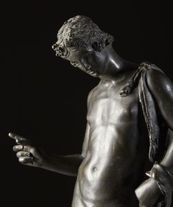 BRONZISTA ITALIANO DEL XIX-XX SECOLO : Narciso  - Asta Asta 395 | ARTE ANTICA E DEL XIX SECOLO Online - Associazione Nazionale - Case d'Asta italiane