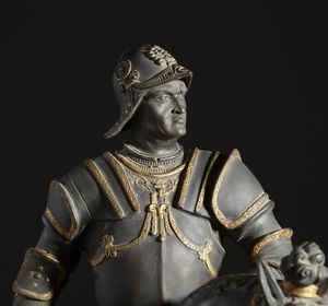 BRONZISTA ITALIANO DEL XIX-XX SECOLO : Monumento equestre a Bartolomeo Colleoni (dal modello di Andrea del Verrocchio)  - Asta Asta 395 | ARTE ANTICA E DEL XIX SECOLO Online - Associazione Nazionale - Case d'Asta italiane