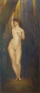 LEVEQUE AUGUSTE (1866 - 1921) - Eva, l'eterno desiderio