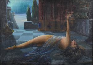 ZVETKOFF (XX SECOLO) ALEXIS - Salom� con la testa del Battista