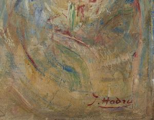 HODRU JEAN (1870 - 1932) : L'apparizione  - Asta Asta 395 | ARTE ANTICA E DEL XIX SECOLO Online - Associazione Nazionale - Case d'Asta italiane