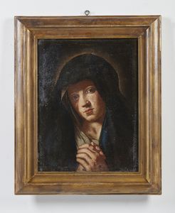 ARTISTA TOSCANO DEL XVII SECOLO : Madonna orante  - Asta Asta 395 | ARTE ANTICA E DEL XIX SECOLO Online - Associazione Nazionale - Case d'Asta italiane