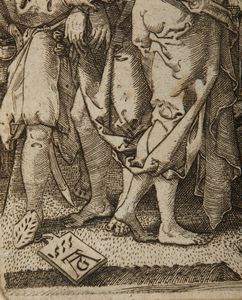 ALDEGREVER HEINRICH (1502 - 1560) : Daniele interroga i Vecchioni (dalla serie Die Geschichte der Susanna)  - Asta Asta 395 | ARTE ANTICA E DEL XIX SECOLO Online - Associazione Nazionale - Case d'Asta italiane