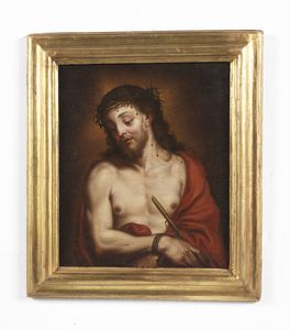 ARTISTA LOMBARDO DEL XVII SECOLO : Ecce Homo  - Asta Asta 395 | ARTE ANTICA E DEL XIX SECOLO Online - Associazione Nazionale - Case d'Asta italiane