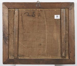 ARTISTA DEL XVII SECOLO : Scena allegorica con personaggi in una marina  - Asta Asta 395 | ARTE ANTICA E DEL XIX SECOLO Online - Associazione Nazionale - Case d'Asta italiane