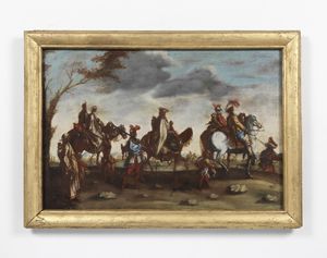 ARTISTA FRANCESE DEL XVII SECOLO : Les Boh�miens en Marche: L'avant-garde  - Asta Asta 395 | ARTE ANTICA E DEL XIX SECOLO Online - Associazione Nazionale - Case d'Asta italiane