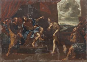 ARTISTA DEL XVII SECOLO - Giuseppe spiega i sogni al faraone