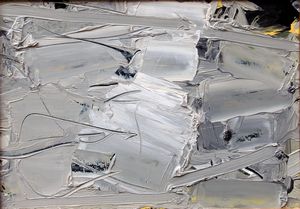 PIERO RUGGERI - Composizione in bianco n2