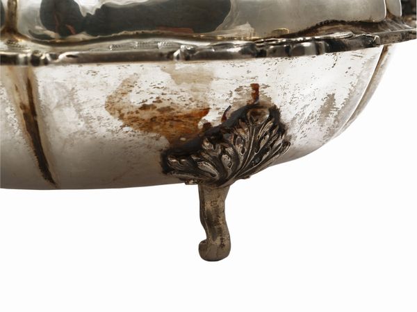 Legumiera in argento  - Asta L'Arte di Arredare - Associazione Nazionale - Case d'Asta italiane