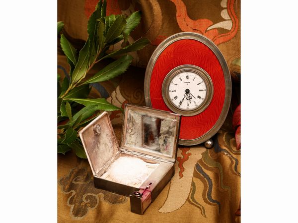 Lotto di curiosit� in argento  - Asta L'Arte di Arredare - Associazione Nazionale - Case d'Asta italiane