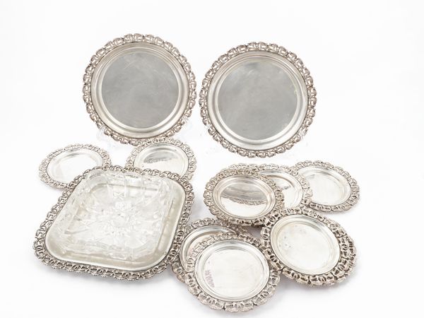 Set da aperitovo in argento  - Asta L'Arte di Arredare - Associazione Nazionale - Case d'Asta italiane