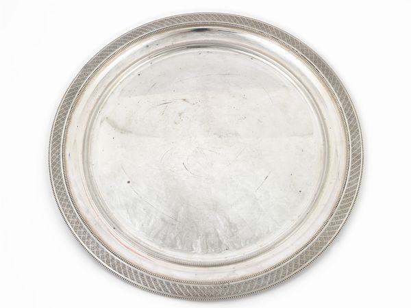 Vassoio in argento, Firenze Renzo Rocchi  - Asta L'Arte di Arredare - Associazione Nazionale - Case d'Asta italiane