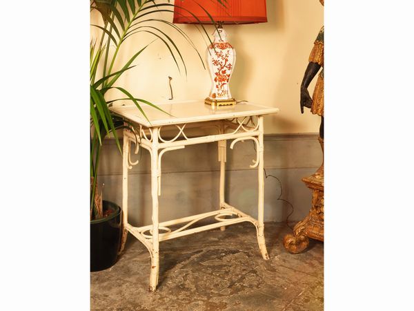 Tavolo da giardino in bamb�  - Asta L'Arte di Arredare - Associazione Nazionale - Case d'Asta italiane