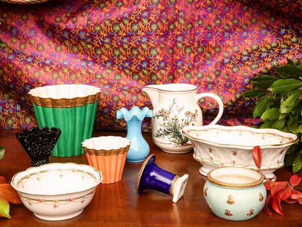 Lotto di curiosit� in porcellana  - Asta L'Arte di Arredare - Associazione Nazionale - Case d'Asta italiane