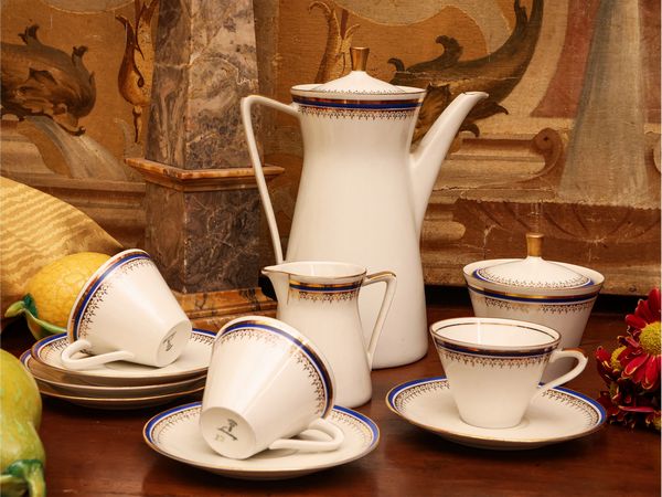 Servizio da caff� in porcellana Bavaria  - Asta L'Arte di Arredare - Associazione Nazionale - Case d'Asta italiane