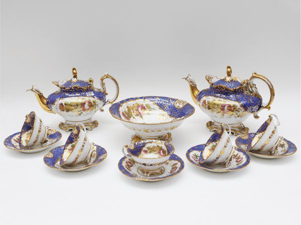 Servizio da t� in porcellana  - Asta L'Arte di Arredare - Associazione Nazionale - Case d'Asta italiane