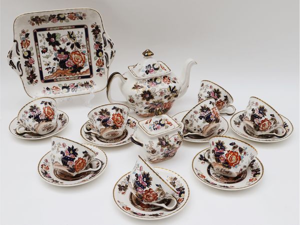 Servizio da te in terraglia, Mason�s  - Asta L'Arte di Arredare - Associazione Nazionale - Case d'Asta italiane