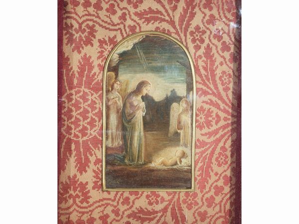 Rosario Pulvirenti : Nativit�  - Asta L'Arte di Arredare - Associazione Nazionale - Case d'Asta italiane