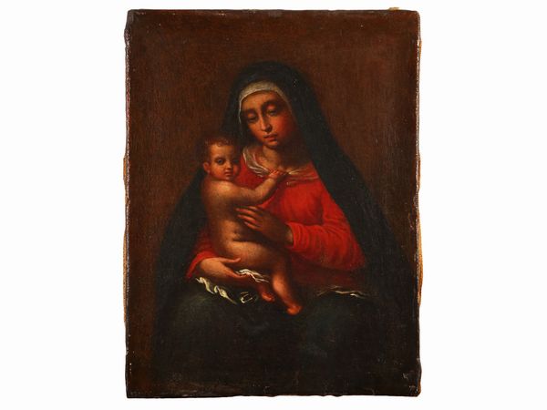 Madonna con Bambino  - Asta L'Arte di Arredare - Associazione Nazionale - Case d'Asta italiane