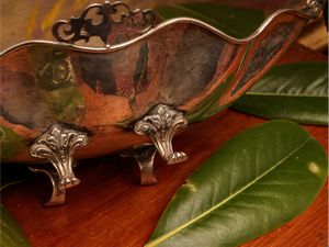 Cestino porta bonbon in argento  - Asta L'Arte di Arredare - Associazione Nazionale - Case d'Asta italiane