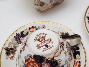 Servizio da te in terraglia, Mason�s  - Asta L'Arte di Arredare - Associazione Nazionale - Case d'Asta italiane