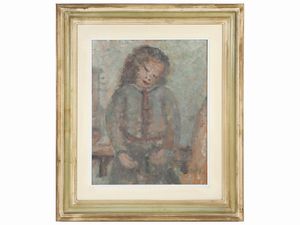 Adolfo Pistelli - Scorcio di citt� e Personaggi