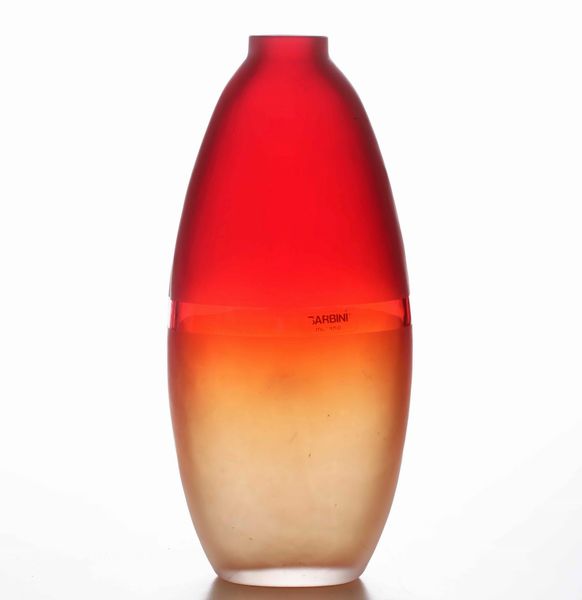 Vaso Barbini, Murano XX secolo  - Asta Antiquariato febbraio - Associazione Nazionale - Case d'Asta italiane