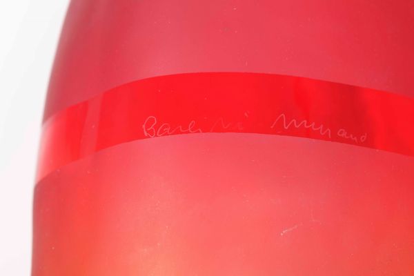 Vaso Barbini, Murano XX secolo  - Asta Antiquariato febbraio - Associazione Nazionale - Case d'Asta italiane