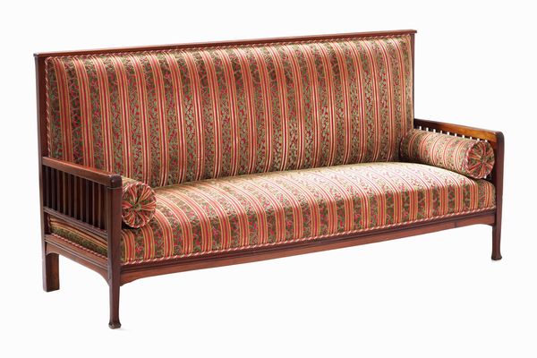 Divano Liberty  - Asta Antiquariato febbraio - Associazione Nazionale - Case d'Asta italiane