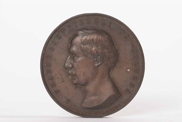 Medaglia commemorativa in bronzo. 1865  - Asta Antiquariato febbraio - Associazione Nazionale - Case d'Asta italiane