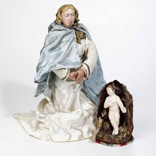 Madonna e Gesù Bambino. XVIII-XIX secolo  - Asta Antiquariato febbraio - Associazione Nazionale - Case d'Asta italiane