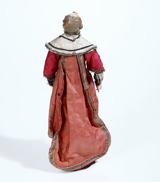 Re Mago con mantello rosso, Napoli XIX secolo  - Asta Antiquariato febbraio - Associazione Nazionale - Case d'Asta italiane