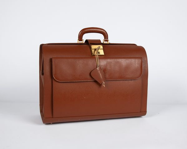 Borsa in pelle tipo da medico  - Asta  Asta a Tempo - Penne da Collezione e Accessori da Scrivania - Associazione Nazionale - Case d'Asta italiane