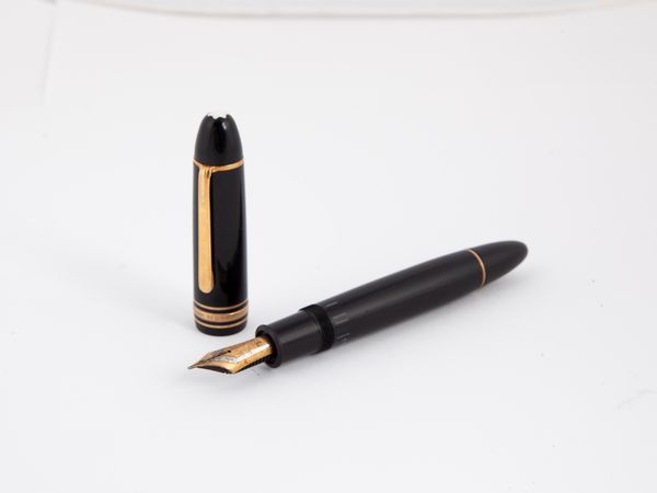Montblanc Meisterstuck 149 - Penna stilografica in vernice nera  - Asta  Asta a Tempo - Penne da Collezione e Accessori da Scrivania - Associazione Nazionale - Case d'Asta italiane