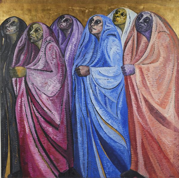 TERRUSO SALVATORE (1915 - 1997) : Oranti.  - Asta Asta 396 | ARTE MODERNA E CONTEMPORANEA Online - Associazione Nazionale - Case d'Asta italiane