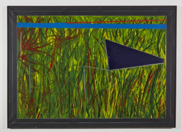 ANGELI FRANCO (1935 - 1988) : Paesaggio con aquilone nero.  - Asta Asta 396 | ARTE MODERNA E CONTEMPORANEA Online - Associazione Nazionale - Case d'Asta italiane