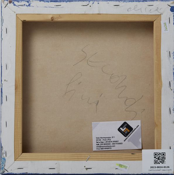 ALINARI LUCA (n. 1943) : Secondi fini.  - Asta Asta 396 | ARTE MODERNA E CONTEMPORANEA Online - Associazione Nazionale - Case d'Asta italiane