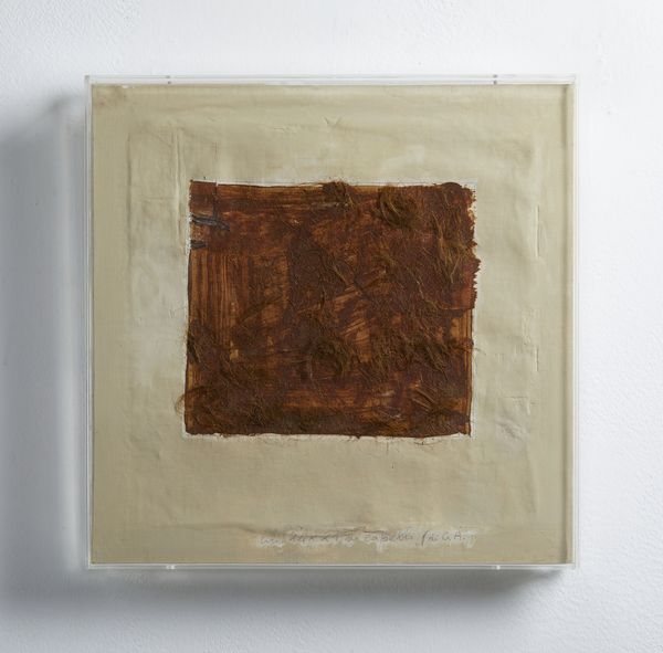 COSTA CLAUDIO (1942 - 1995) : Cm 24x21 di capelli (di G.A.).  - Asta Asta 396 | ARTE MODERNA E CONTEMPORANEA Online - Associazione Nazionale - Case d'Asta italiane