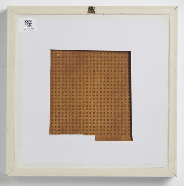 AUBERTIN BERNARD (1934 - 2015) : Tableau clous.  - Asta Asta 396 | ARTE MODERNA E CONTEMPORANEA Online - Associazione Nazionale - Case d'Asta italiane