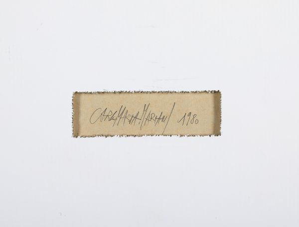 MARIANI CARLO MARIA (1931 - 2021) : Senza titolo.  - Asta Asta 396 | ARTE MODERNA E CONTEMPORANEA Online - Associazione Nazionale - Case d'Asta italiane