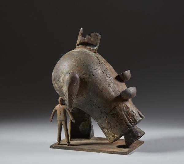 PALADINO MIMMO (n. 1948) : Senza titolo.  - Asta Asta 396 | ARTE MODERNA E CONTEMPORANEA Online - Associazione Nazionale - Case d'Asta italiane