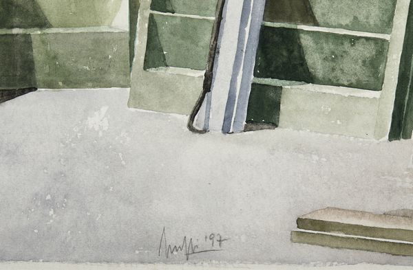 SCUFFI MARCELLO (n. 1948) : Persiane rotte.  - Asta Asta 396 | ARTE MODERNA E CONTEMPORANEA Online - Associazione Nazionale - Case d'Asta italiane