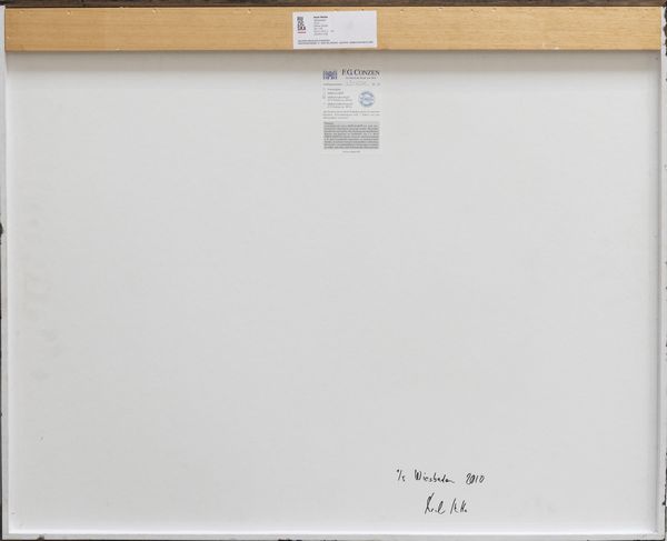 HUTTE AXEL  (n. 1951) : Wiesbaden.  - Asta Asta 396 | ARTE MODERNA E CONTEMPORANEA Online - Associazione Nazionale - Case d'Asta italiane