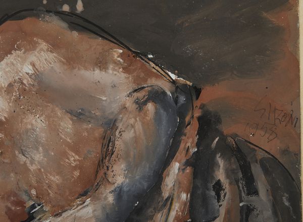 SIRONI MARIO (1885 - 1961) : Figura sdraiata.  - Asta Asta 396 | ARTE MODERNA E CONTEMPORANEA Online - Associazione Nazionale - Case d'Asta italiane