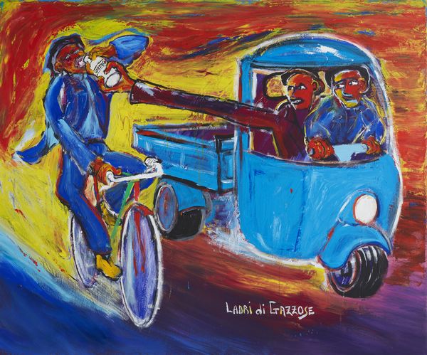 SANPAOLESI GINO (1948 - 2018) : Ladri di gazzose.  - Asta Asta 396 | ARTE MODERNA E CONTEMPORANEA Online - Associazione Nazionale - Case d'Asta italiane