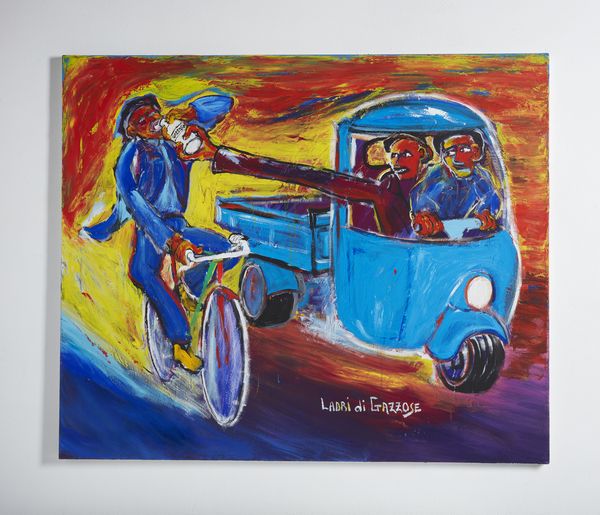 SANPAOLESI GINO (1948 - 2018) : Ladri di gazzose.  - Asta Asta 396 | ARTE MODERNA E CONTEMPORANEA Online - Associazione Nazionale - Case d'Asta italiane