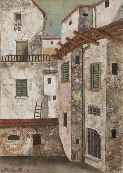 PASSERA DANTE : Vicolo.  - Asta Asta 396 | ARTE MODERNA E CONTEMPORANEA Online - Associazione Nazionale - Case d'Asta italiane