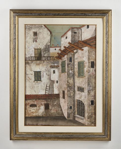 PASSERA DANTE : Vicolo.  - Asta Asta 396 | ARTE MODERNA E CONTEMPORANEA Online - Associazione Nazionale - Case d'Asta italiane