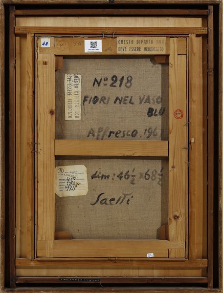 SAETTI BRUNO (1902 - 1984) : Fiori nel vaso blu.  - Asta Asta 396 | ARTE MODERNA E CONTEMPORANEA Online - Associazione Nazionale - Case d'Asta italiane